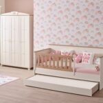 Pink freesie toddler room