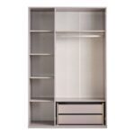 Shadow Three-Door Wardrobe