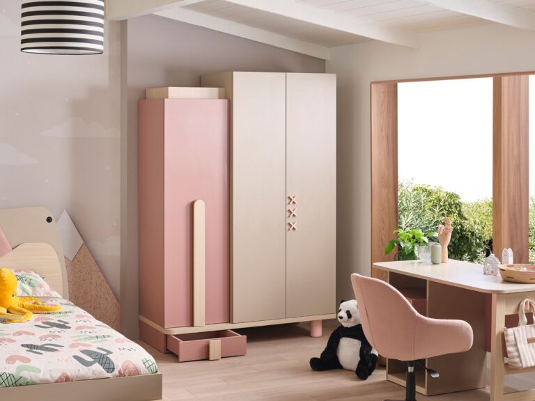 Nordic Three-Door Wardrobe