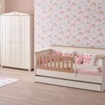 Pink freesie toddler room