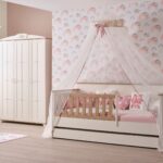 Pink freesie toddler room