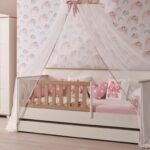 Pink freesie toddler room