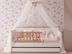 Pink freesie toddler room