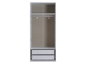 likya two door wardrobe