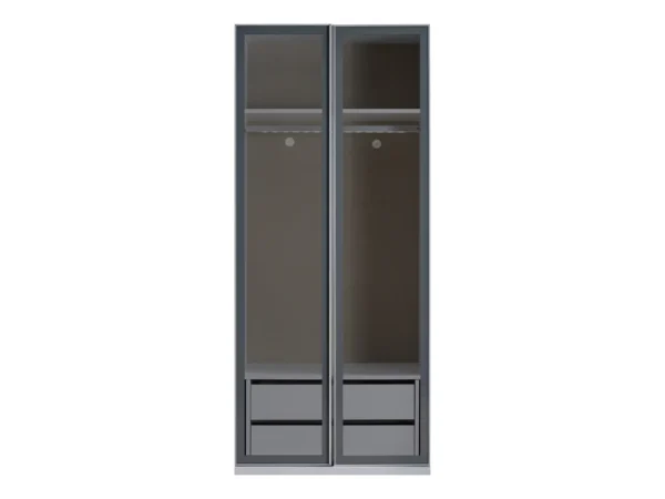 likya two door wardrobe