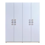 space 4-door wardrobe