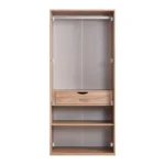 trio two door wardrobe