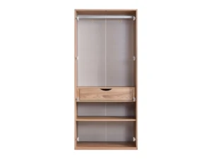 trio two door wardrobe